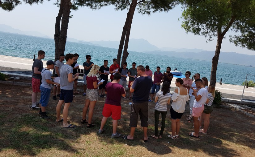 Kennlernspiele und Workshop am ersten Tag