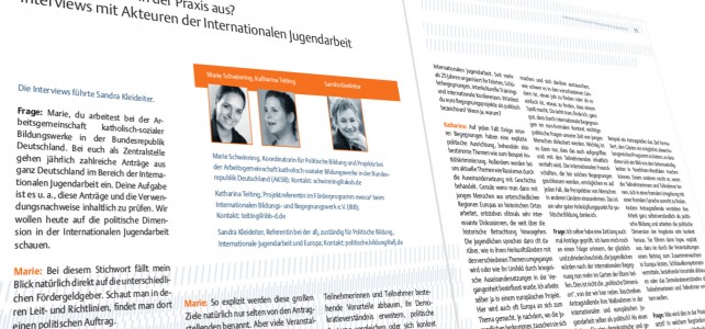 Interview mit ewoca³-Projektreferentin Katharina Teiting zur politischen Dimension internationaler Jugendarbeit